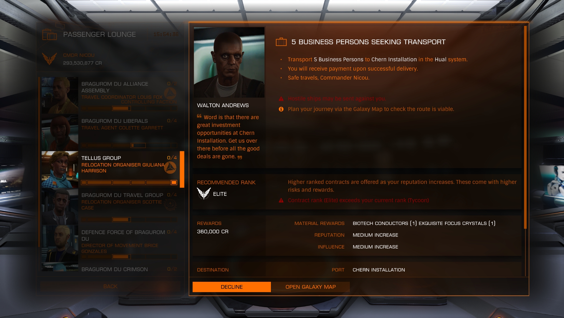 Elite Dangerous: Best Passenger Ships